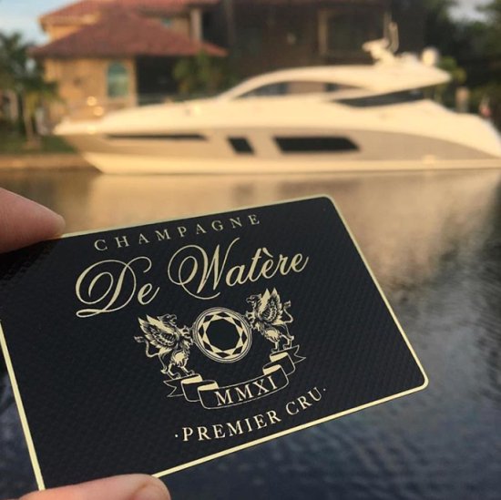 Wine Company  Metal Membership Card 